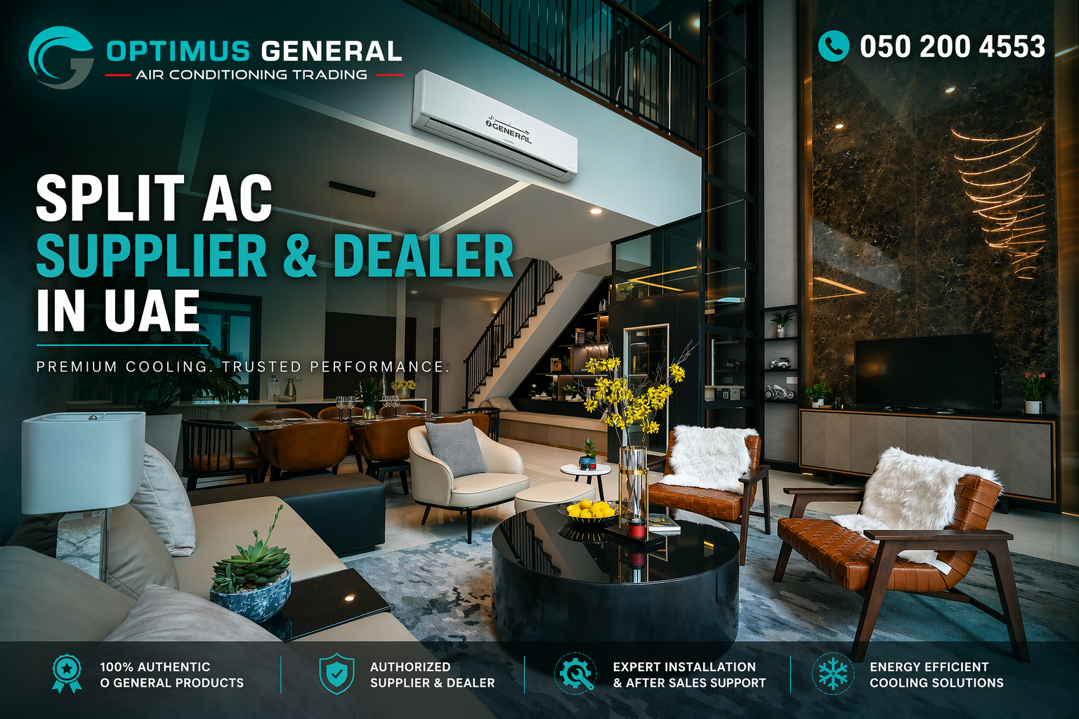 The Ultimate Guide to Choosing, Supplying, and Installing a Split AC in the UAE